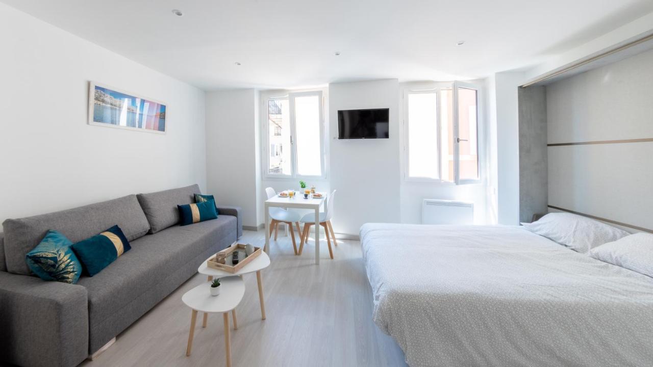 Studio Lumineux Place De Lenche Panier Marseille Eksteriør bilde