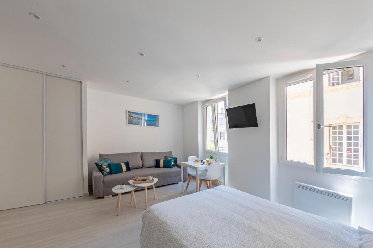 Studio Lumineux Place De Lenche Panier Marseille Eksteriør bilde